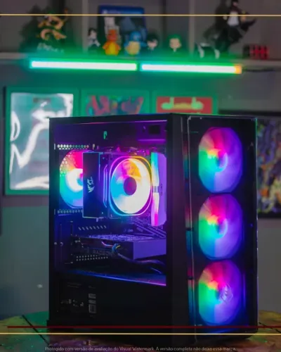 Desktop Gamer Ryzen 5 3500x | 16GB RAM | SSD 480GB | RX 6500XT 4GB | A520 | 400W