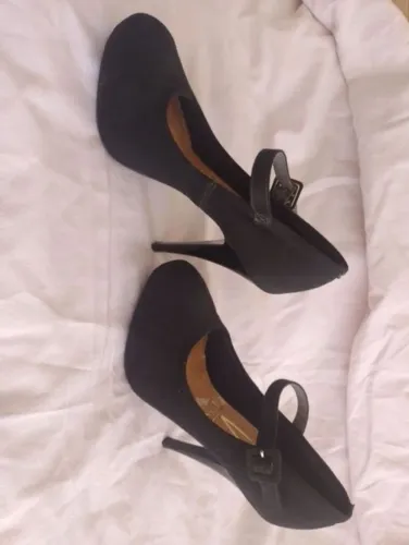 Sapato preto boneca Mary Jane Vizzano 36