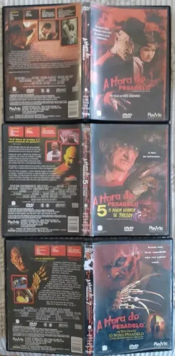 Lote 3 DVDs A Hora Do Pesadelo