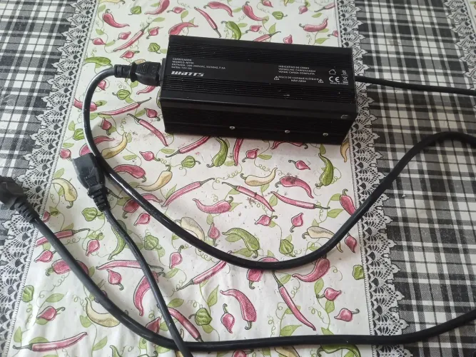Carregador de bateria de moto elétrica 