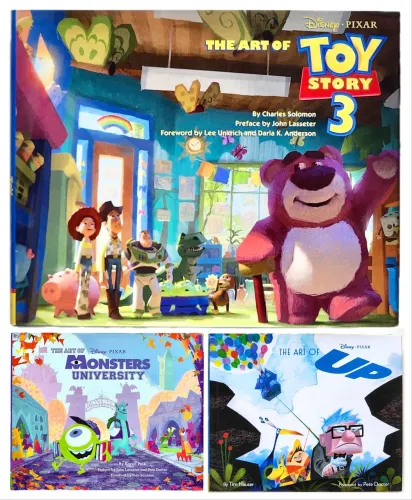 Livros The Art of Disney Pixar R$749 cada