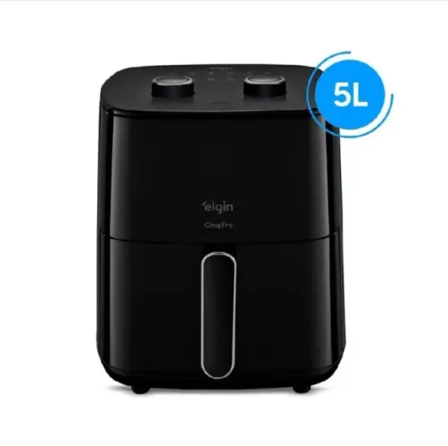 Fritadeira elétrica Air Fryer Elgin Cinq Fry 5L 1500W