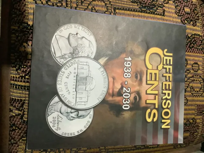 Album Jefferson Cents 1938 - 2030 quase completo
