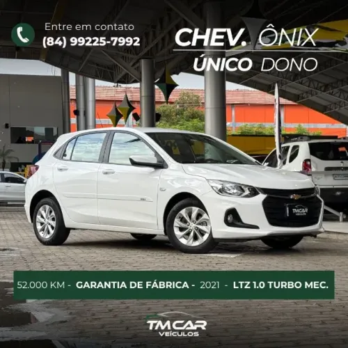 Chevrolet Onix Hatch LTZ 1.0 12V TB Flex Mec. 4P 2021