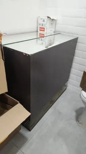 expositor de vidro para loja 