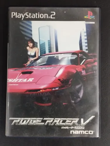 Jogo Ridge Racer V PS2 Original (Edição Japan importada novo + Manual em perfeito estado).