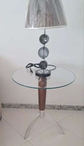 Vendo mesinha de vidro 