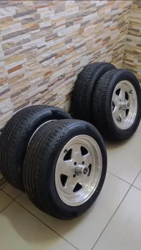 Jogo de Rodas Star Pro aro 15 "