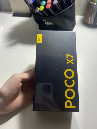? POCO X7 256GB ? NOVO, LACRADO + NOTA FISCAL