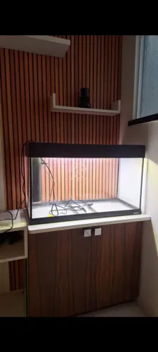 Aquario 125 litros com acessórios