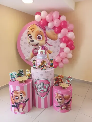 Decoração de aniversário Patrulha Canina