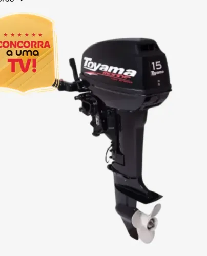 Motor Popa Toyama Refrigerado a Agua TM15TS 246CC 15HP 2 Tem