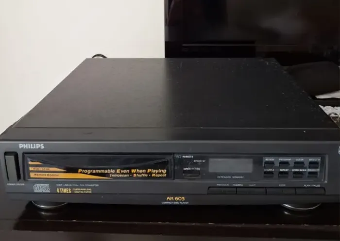 Aparelho CD Player Philips anos 90