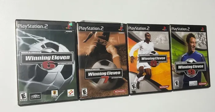 Coleção winning eleven ps2 Americana