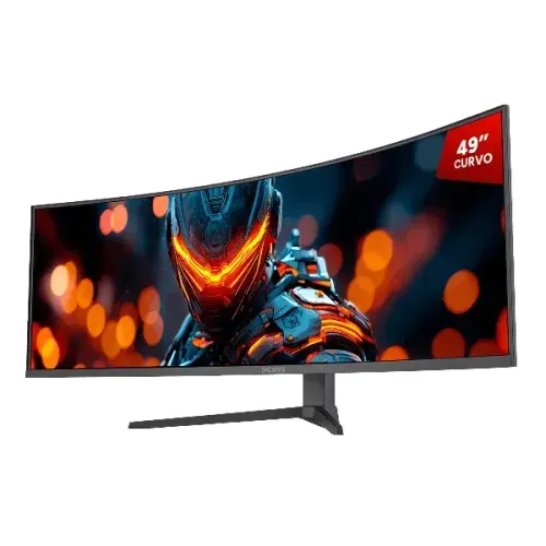 Monitor Gamer Pcyes Z-Max Z49C 49´Curvo Dqhd 120Hz 1Ms Hdmi/Dp/Usb Type-C Has Speaker Free