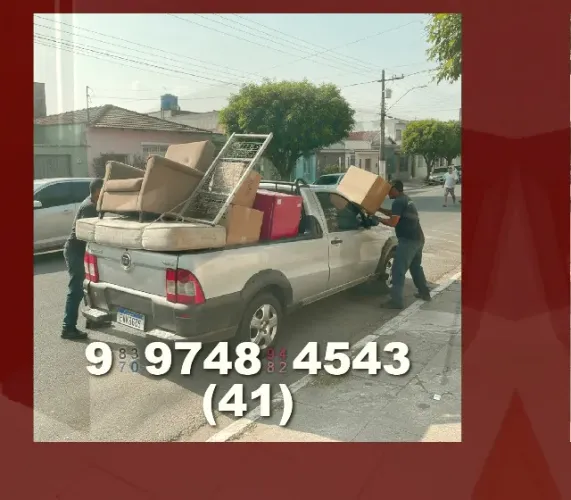 Frete rápido e seguro! Mudanças e transportes com qualidade e preço justo!