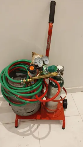 Kit maçarico completo sem uso!! 