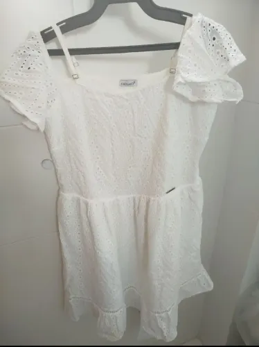 Vestido juvenil em layse
