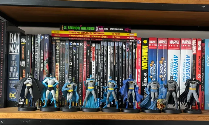 Coleção Batman Decades + Batman Rebirth Eaglemoss
