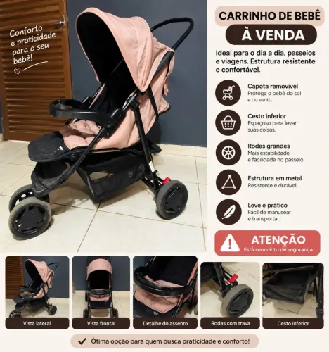 Carrinho de bebê 