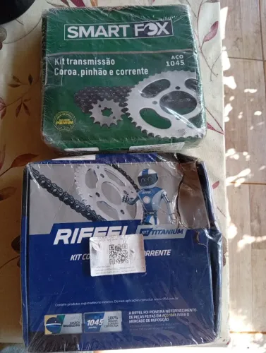 Relação Fox da fazer 150 , e relação da Titan 160 fan e start 