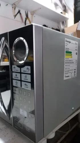 FUNCIONANDO PERFEITAMENTE, MICRO ONDAS ESPELHADO