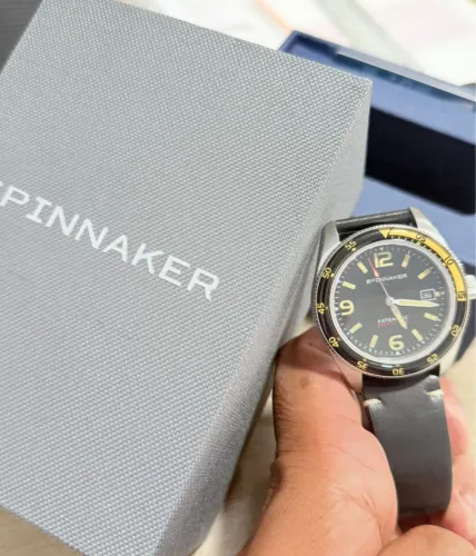 Spinnaker fleuss sand grey automático