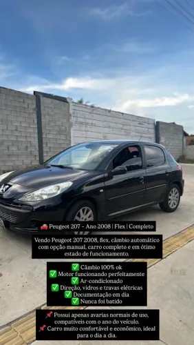 Peugeot 207 XS 1.6 Flex 16V 5P Aut. 2009