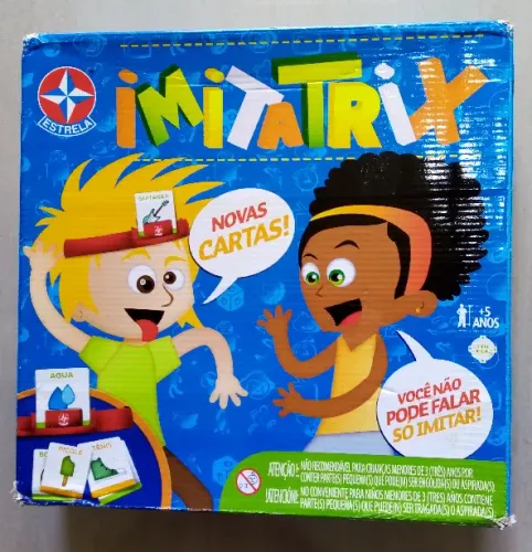Jogo Imitatrix Estrela - Completo e Divertido (Mímica)