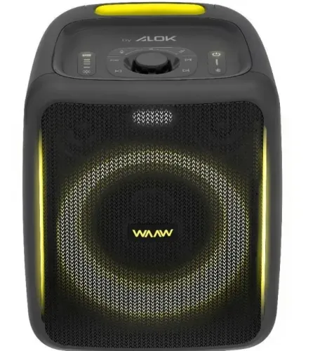 Caixa de Som Bluetooth Waaw Alok Speaker Beat 70W RMS 4h30 de bateria