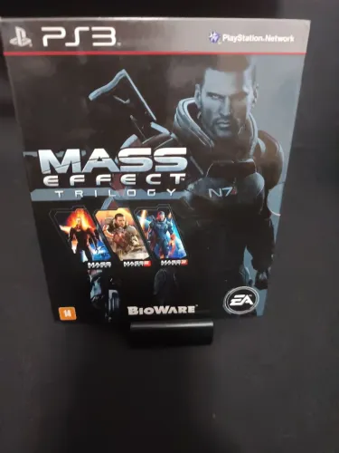 Jogo Box Mass Effect Trilogia PS3