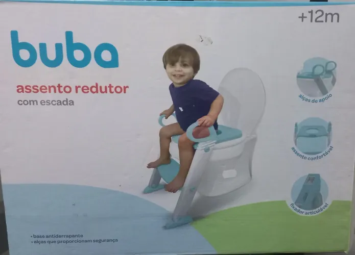 Escada com troninho para crianças 