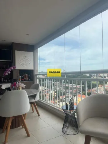Apartamento 4 quartos, 3 suites, varanda gourmet, 3 vagas, 156m2- Nova Petropolis-Sbc, And