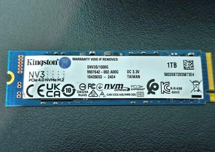 SSD NVME NV3 1 TB KINGSTON
