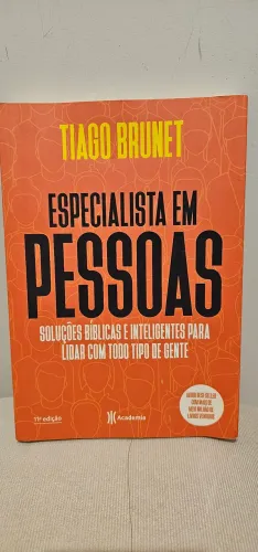 Livro Especialista em pessoas