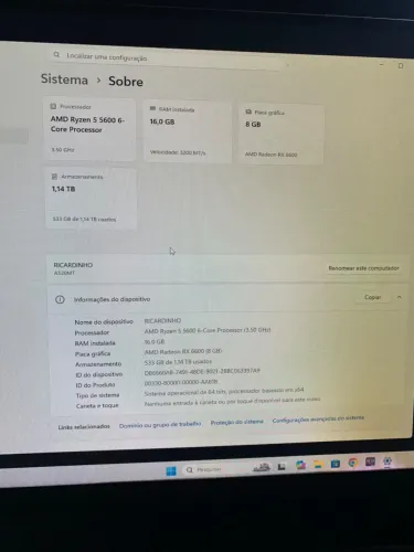 Computador gamer completo 