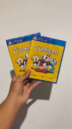 Cuphead PS4/PS5 Lacrado Mídia Física