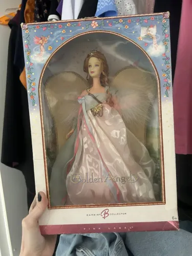 Barbie Pink Label Golden Angel 2006 LACRADA