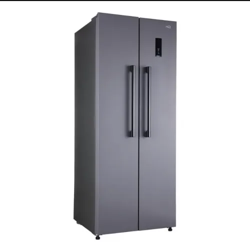 Geladeira Refrigerador HQ Frost Free Side by Side 460 Litros - Cinza Grafite