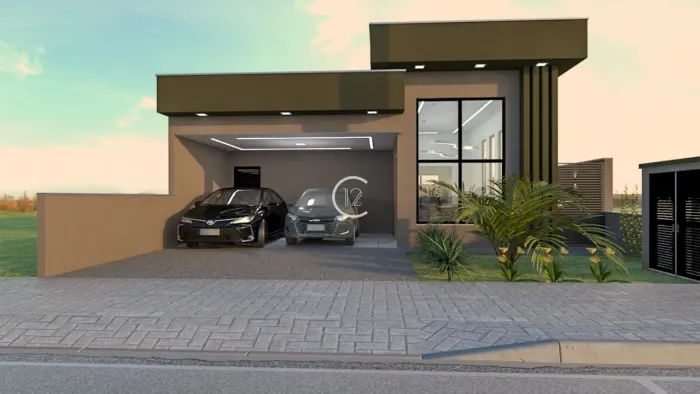 Casa na planta com 3 quartos à venda, 150 m² por R$ 950.000,01 - Residencial Malibu - Caça