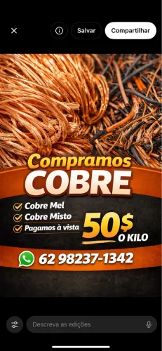 Compramos cobre 