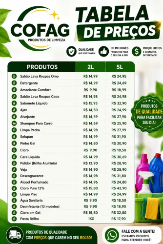 Produtos de Limpeza Preço Baixo