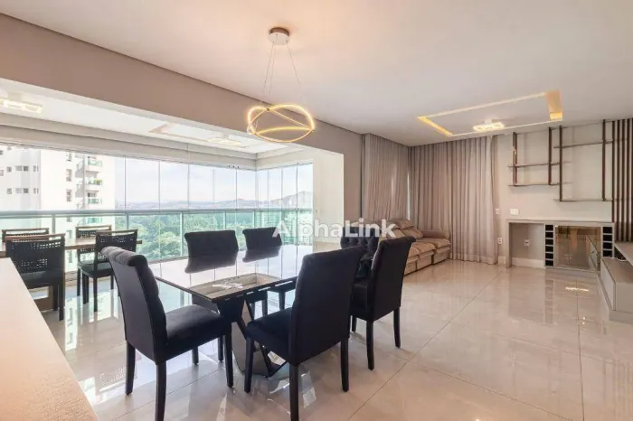 Apartamento com 3 dormitórios para alugar, 200 m² por R$ 22.600,00/mês - Alphaville - Baru