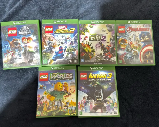 6 jogos Xbox one