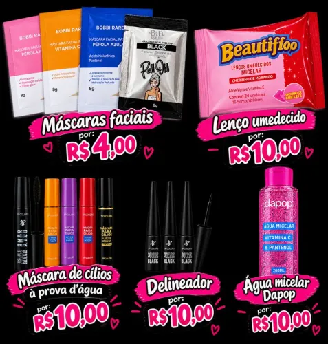 Vários produtos para sua beleza!!