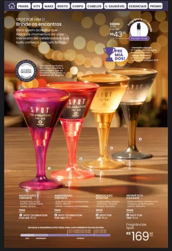 Perfume Hinode, Spot celebration disponível a pronta entrega!