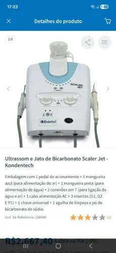 Vendas de produtos odontológico 