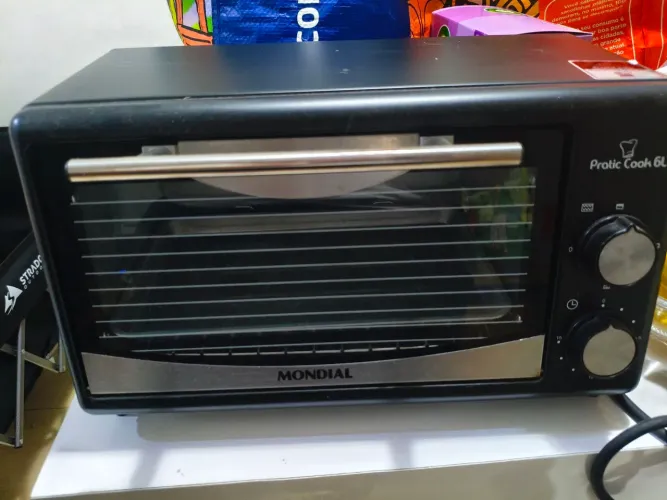 Forno elétrico Mundial 6L Pratic Cook - Quase novo