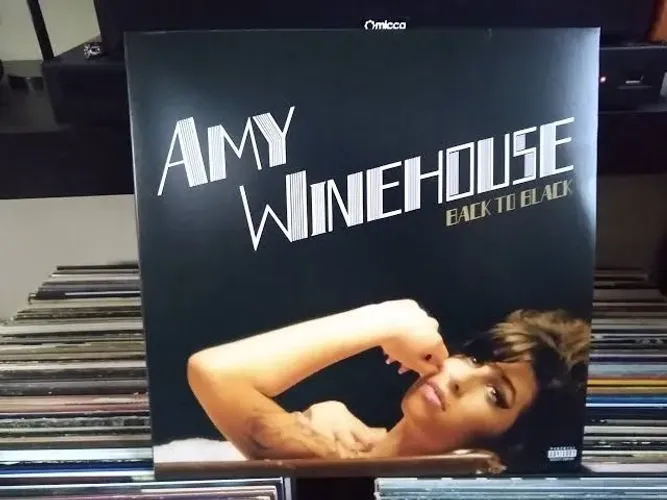 Disco vinil back to black Amy winehouse