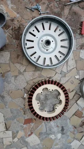 Motor de lava e seca samsung wd106